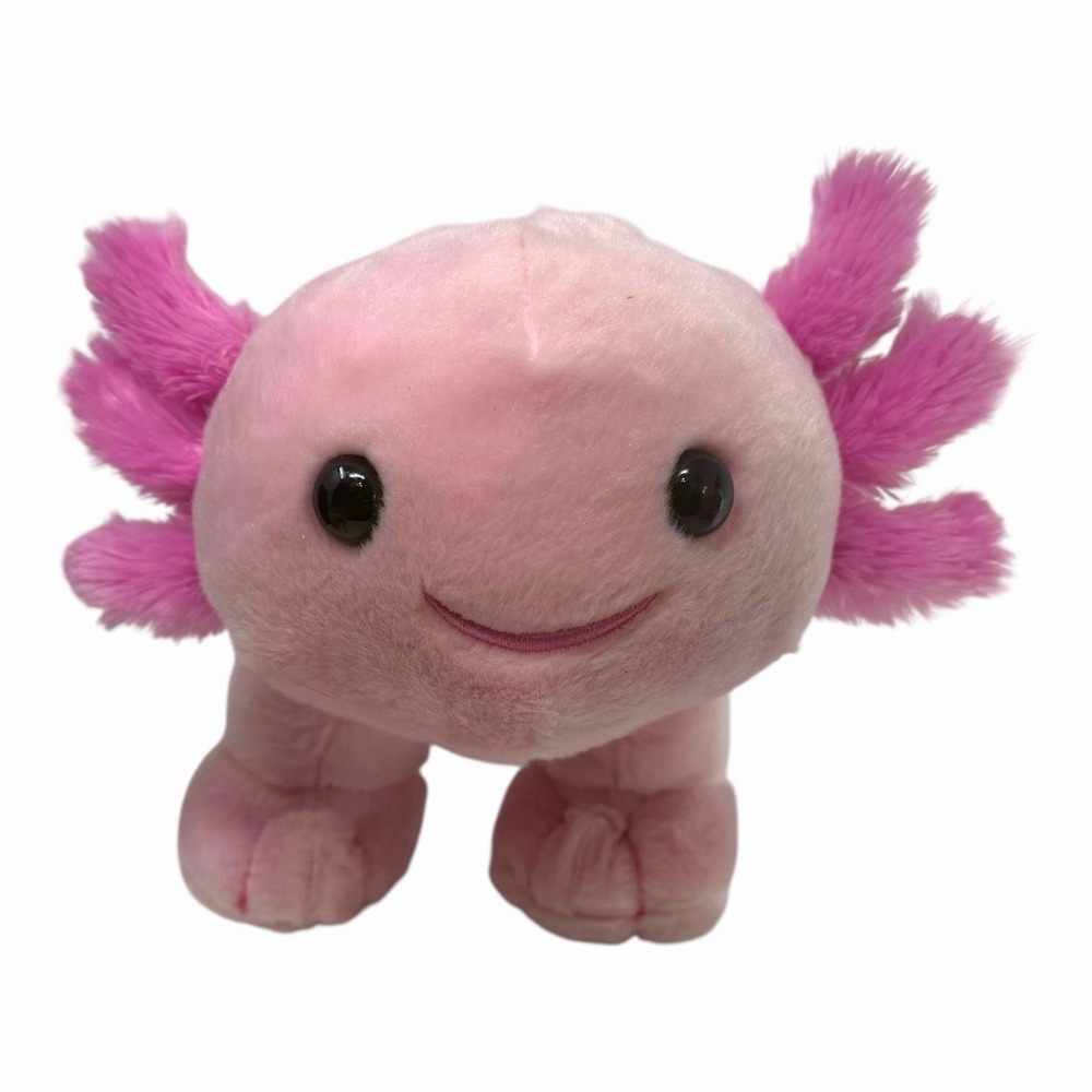 Rare Build A Bear Workshop Pink Axolotl 18" Collectible Plush Stuffed‎ Animal - Picture 2 of 12